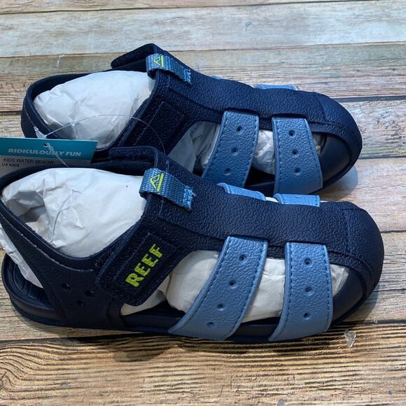 Reef Kids Water Beachy Fisherman Sandal Kids 13 - Picture 5 of 5